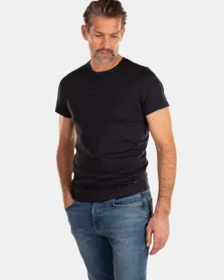NZA New Zealand Auckland T-Shirts|Basic Tshirt Navy