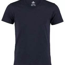 NZA New Zealand Auckland T-Shirts|Basic T-Shirt V-Hals 2 Pack Navy