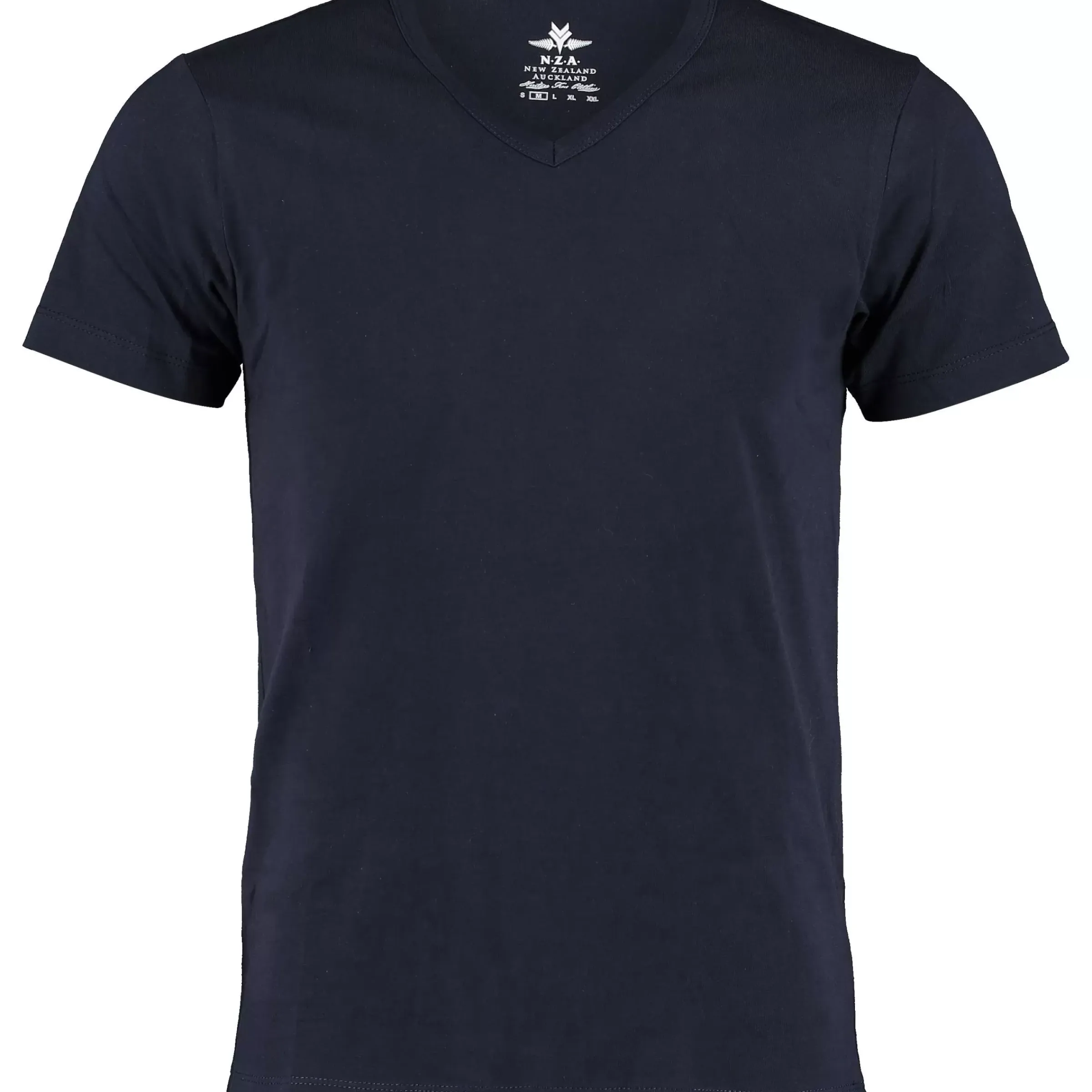 NZA New Zealand Auckland T-Shirts|Basic T-Shirt V-Hals 2 Pack Navy