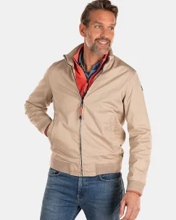 NZA New Zealand Auckland Jassen|Beige Bomberjack-Shimmering Sand