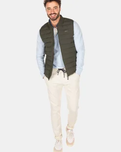 NZA New Zealand Auckland Jassen|Effen Bodywarmer-Jacket Army