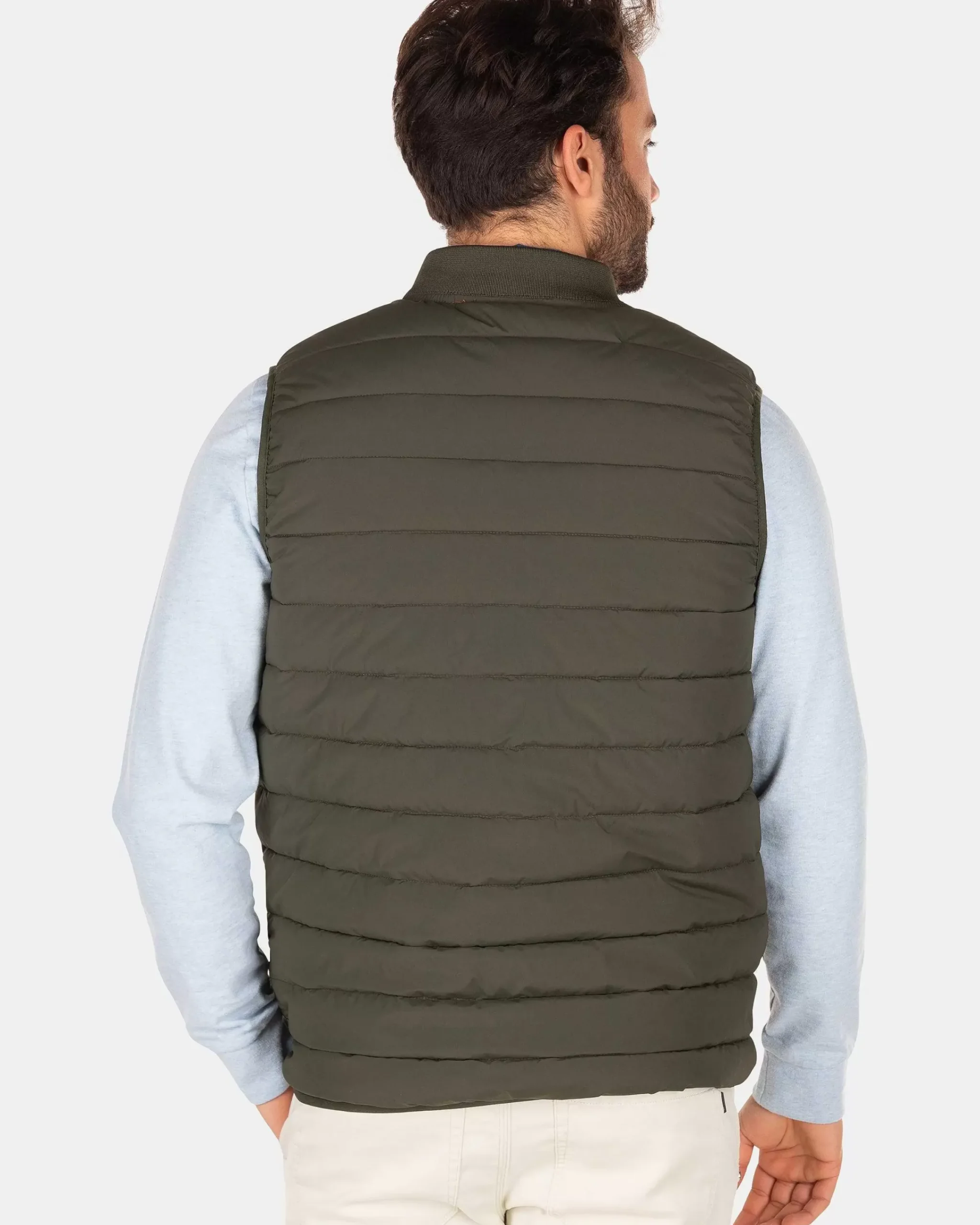NZA New Zealand Auckland Jassen|Effen Bodywarmer-Jacket Army