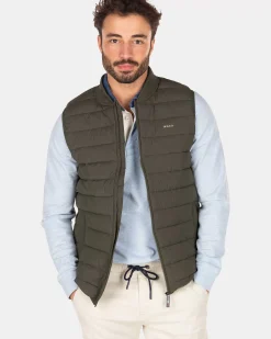 NZA New Zealand Auckland Jassen|Effen Bodywarmer-Jacket Army