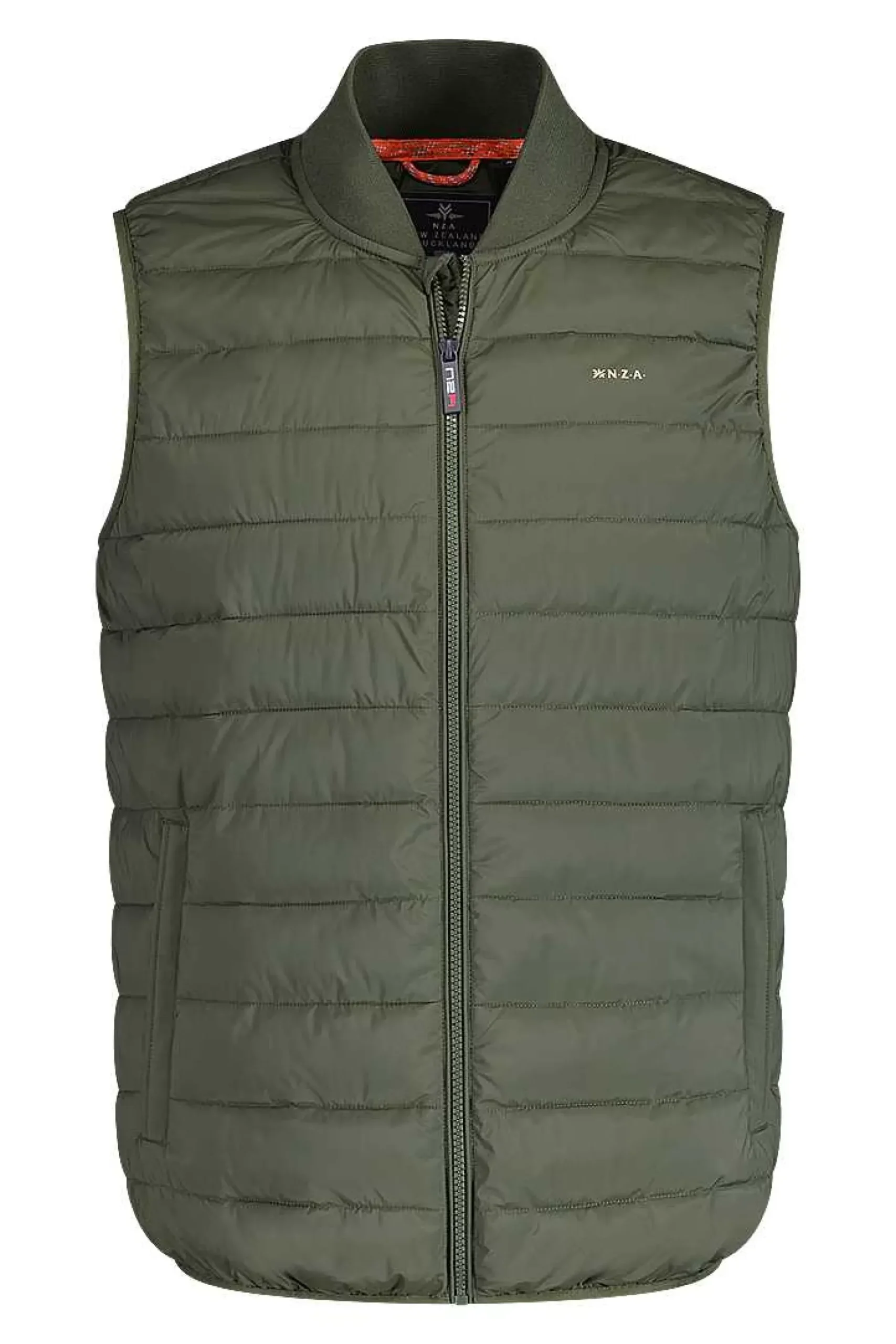 NZA New Zealand Auckland Jassen|Effen Bodywarmer-Jacket Army