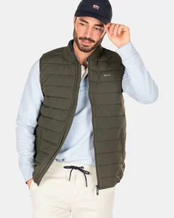 NZA New Zealand Auckland Jassen|Effen Bodywarmer-Jacket Army