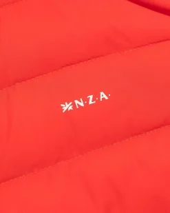 NZA New Zealand Auckland Jassen|Effen Bodywarmer-Jacket Red
