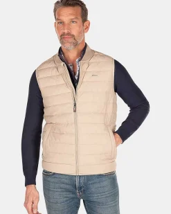 NZA New Zealand Auckland Jassen|Effen Bodywarmer-Shimmering Sand