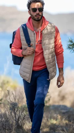 NZA New Zealand Auckland Jassen|Effen Bodywarmer-Shimmering Sand