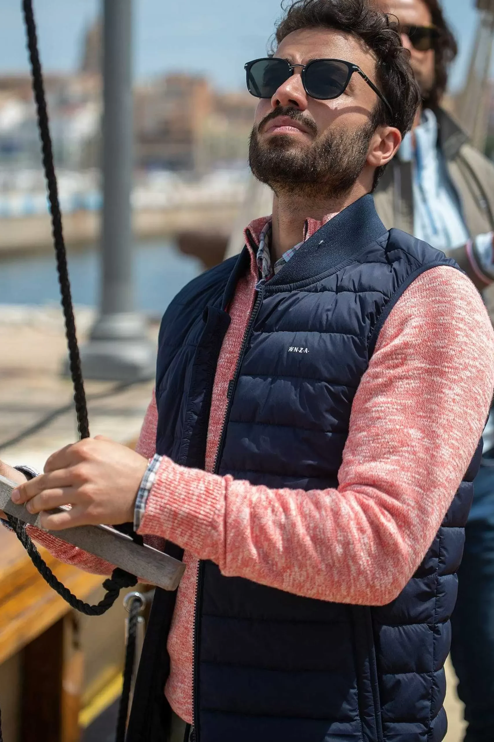 NZA New Zealand Auckland Jassen|Effen Bodywarmer-Traditional Navy