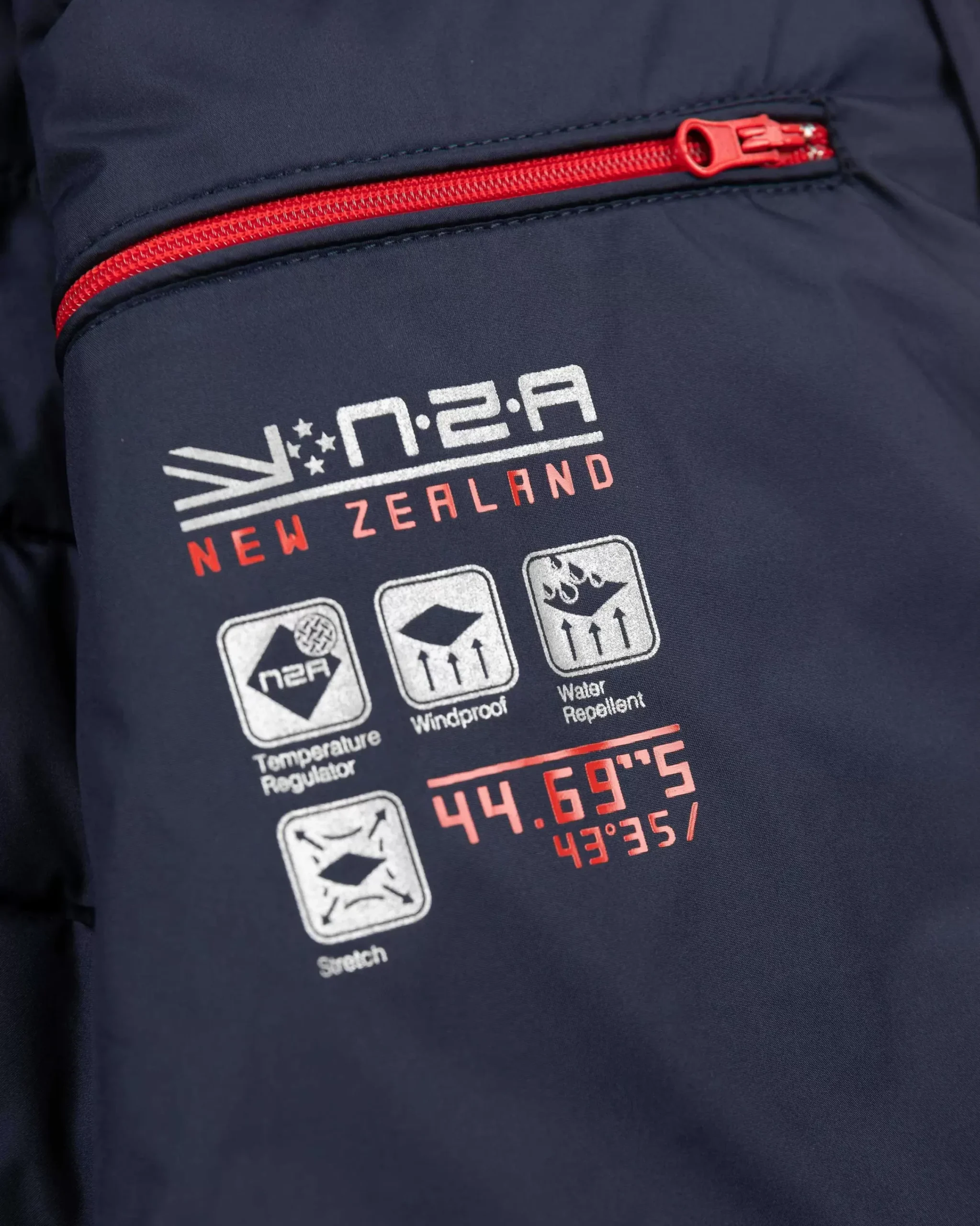 NZA New Zealand Auckland Jassen|Effen Bodywarmer-Traditional Navy