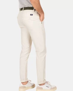 NZA New Zealand Auckland Broeken|Effen Chino Met Stretch-Cream