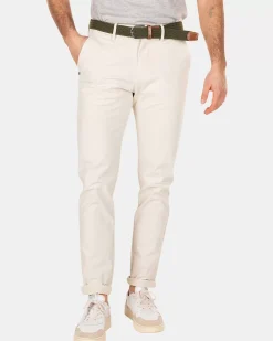 NZA New Zealand Auckland Broeken|Effen Chino Met Stretch-Cream