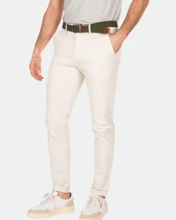 NZA New Zealand Auckland Broeken|Effen Chino Met Stretch-Cream