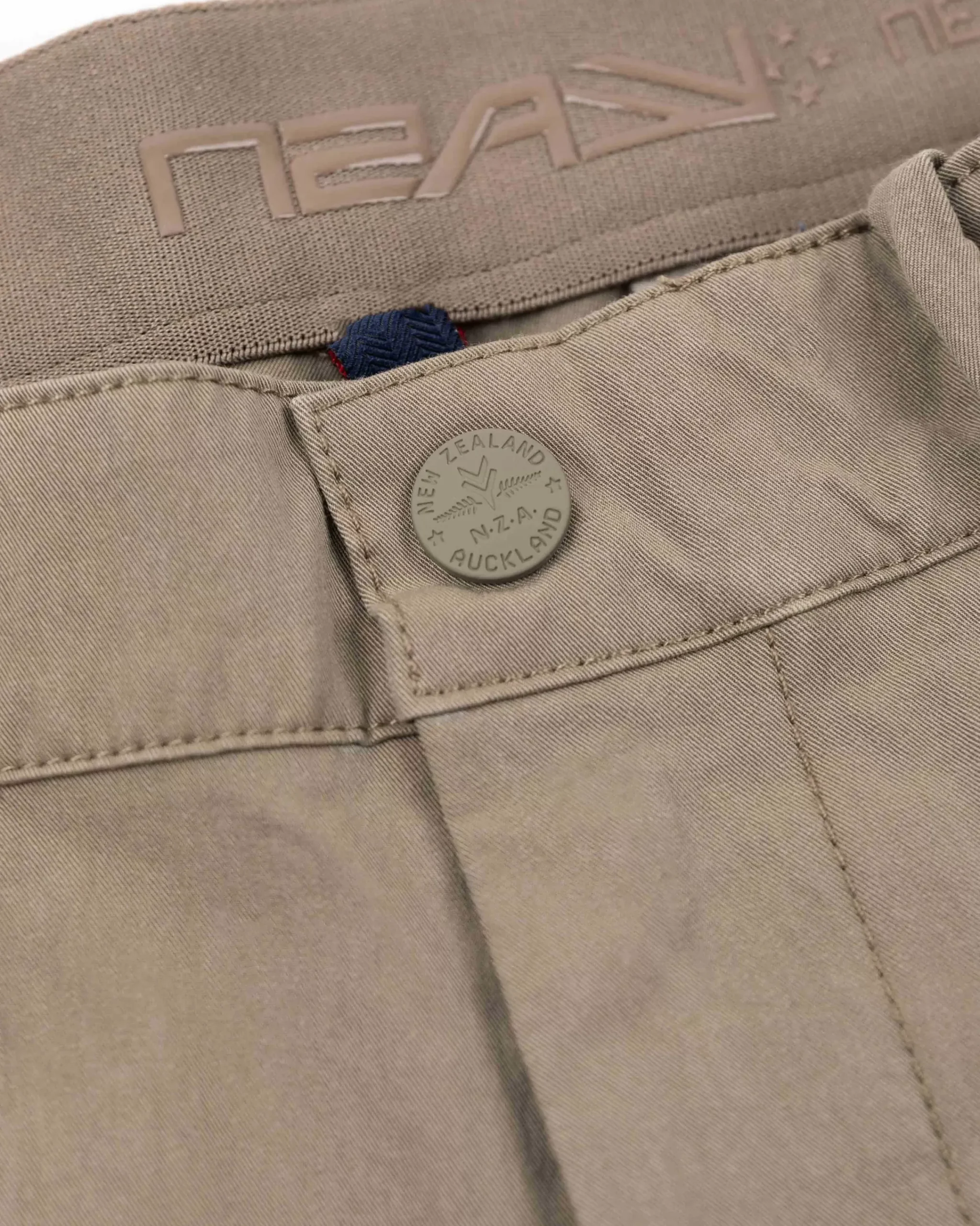 NZA New Zealand Auckland Broeken|Effen Chino Met Stretch-Misty Army