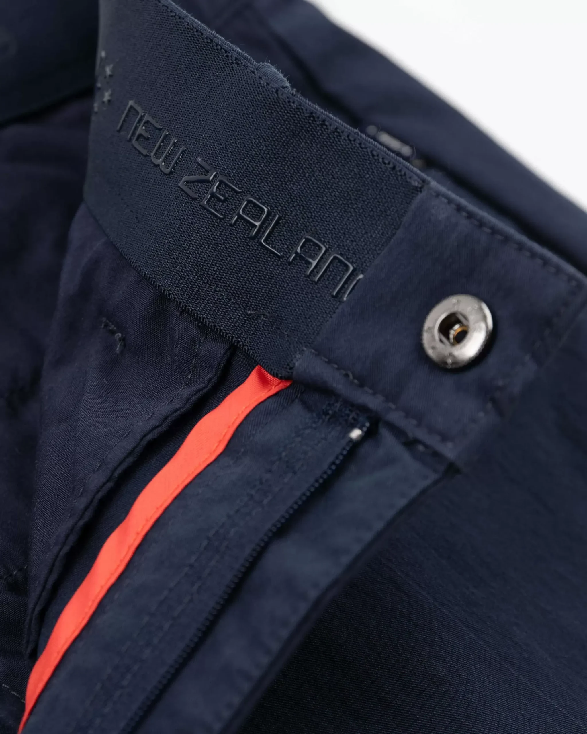 NZA New Zealand Auckland Broeken|Effen Chino Met Stretch-Traditional Navy