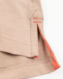 NZA New Zealand Auckland Polo-Shirts|Effen Katoenen Polo-Shimmering Sand