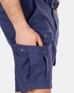 NZA New Zealand Auckland Broeken|Effen Korte Broek-Dusk Navy
