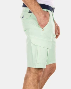 NZA New Zealand Auckland Broeken|Effen Korte Broek-Teal Green