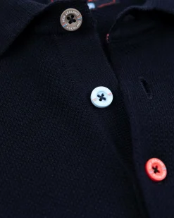 NZA New Zealand Auckland Polo-Shirts|Effen Polo Met Korte Mouw-Traditional Navy