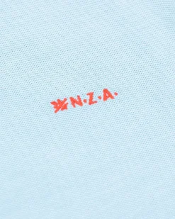 NZA New Zealand Auckland Polo-Shirts|Effen Polo Met Lange Mouw-Universal Blue