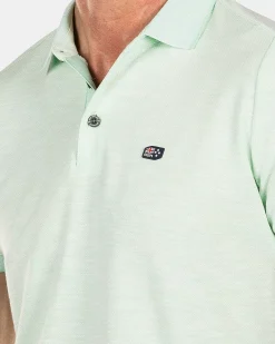NZA New Zealand Auckland Polo-Shirts|Effen Polo Van Duurzaam Materiaal-Teal Green