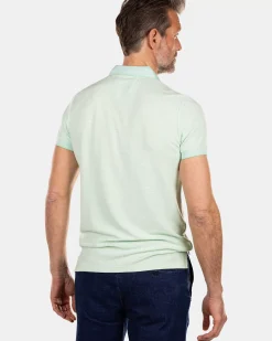 NZA New Zealand Auckland Polo-Shirts|Effen Polo Van Duurzaam Materiaal-Teal Green