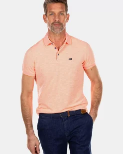 NZA New Zealand Auckland Polo-Shirts|Effen Polo Van Duurzaam Materiaal-Fury Pink