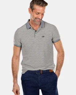 NZA New Zealand Auckland Polo-Shirts|Effen Polo Van Duurzaam Materiaal-Chalk Green