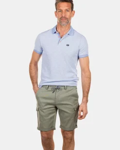 NZA New Zealand Auckland Polo-Shirts|Effen Polo Van Duurzaam Materiaal-Bed Blue