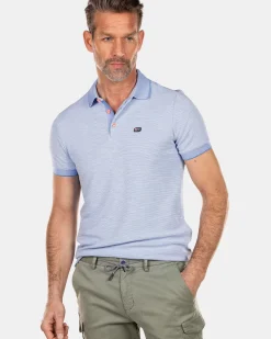 NZA New Zealand Auckland Polo-Shirts|Effen Polo Van Duurzaam Materiaal-Bed Blue