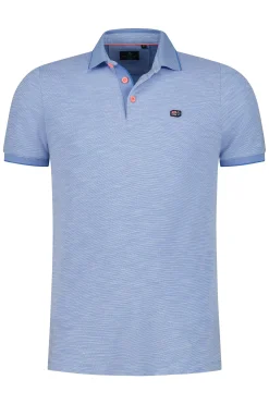 NZA New Zealand Auckland Polo-Shirts|Effen Polo Van Duurzaam Materiaal-Bed Blue