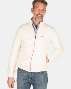 NZA New Zealand Auckland Sweats|Effen Stretch Vest-Cream