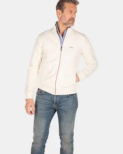 NZA New Zealand Auckland Sweats|Effen Stretch Vest-Cream