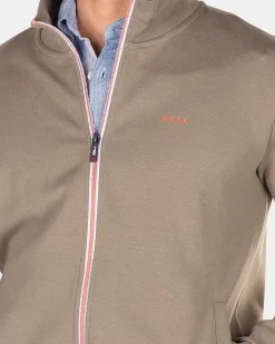 NZA New Zealand Auckland Sweats|Effen Stretch Vest-Misty Army