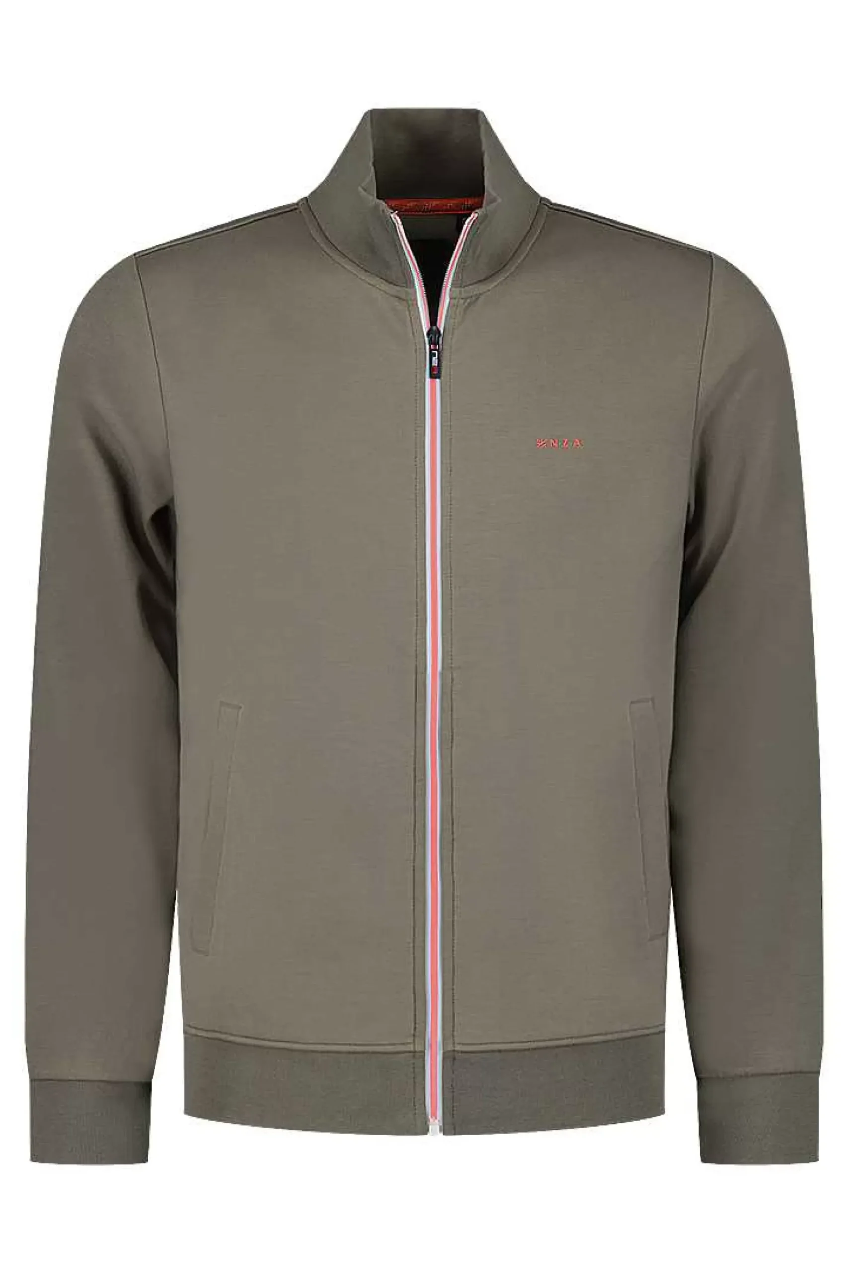 NZA New Zealand Auckland Sweats|Effen Stretch Vest-Misty Army