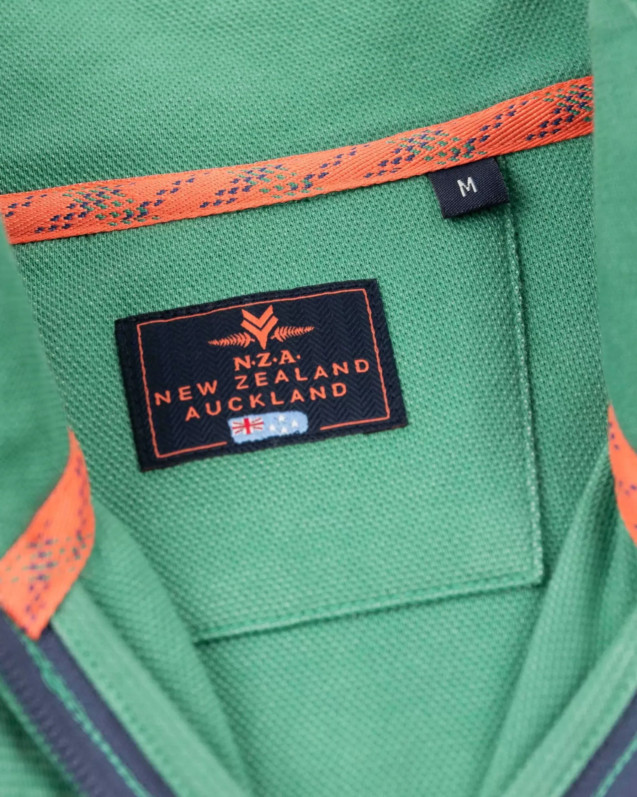 NZA New Zealand Auckland Truien|Fleece Sweater Met Rits-Amazon Green