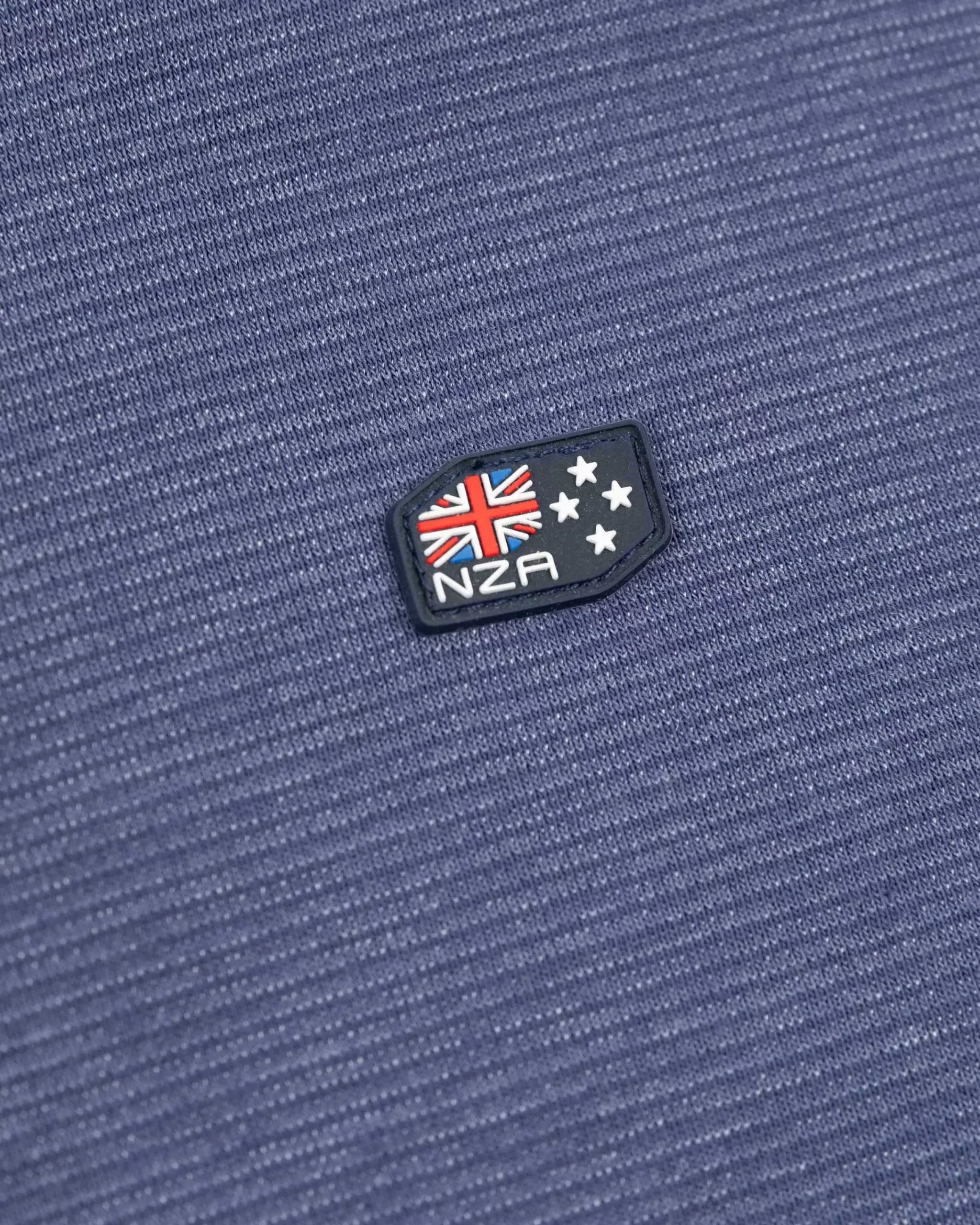 NZA New Zealand Auckland Truien|Fleece Sweater Met Rits-Dusk Navy