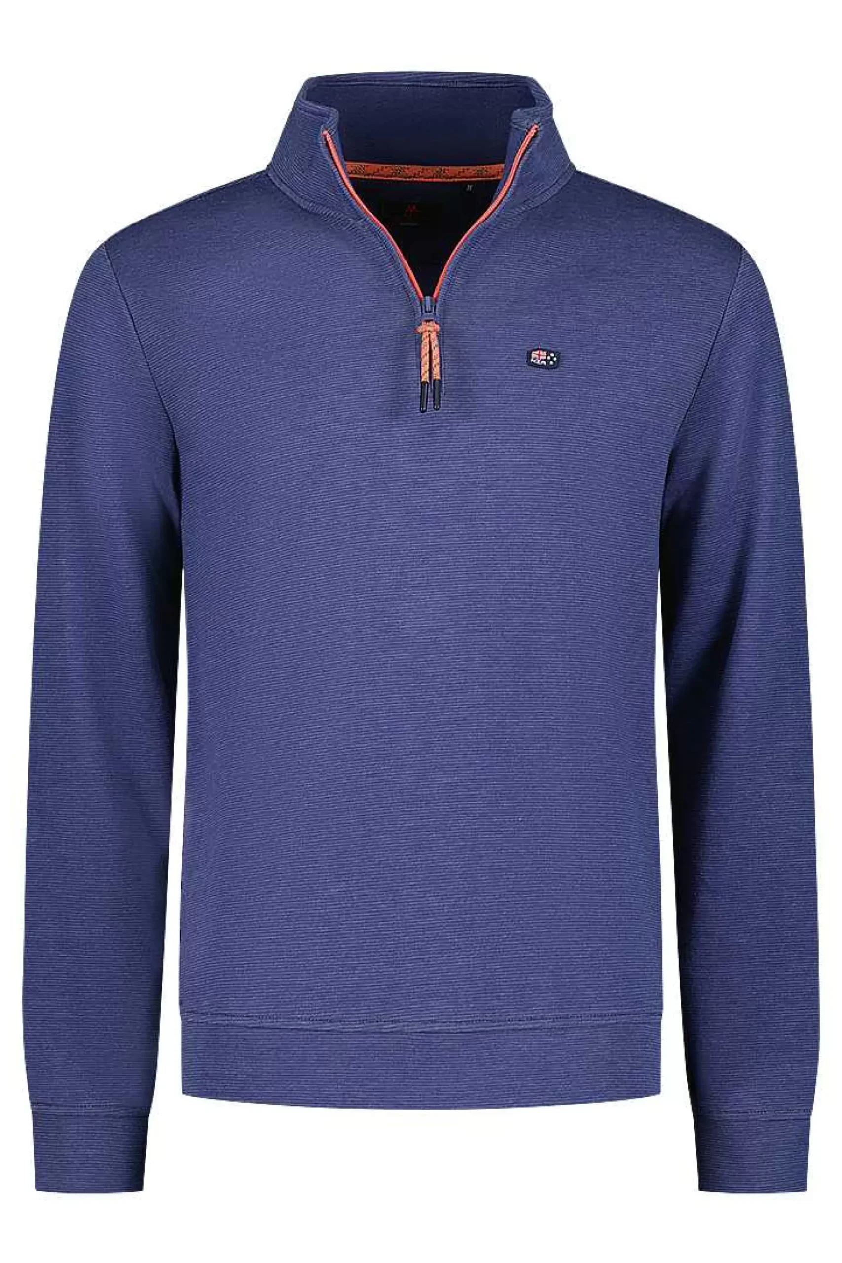 NZA New Zealand Auckland Truien|Fleece Sweater Met Rits-Dusk Navy
