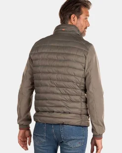 NZA New Zealand Auckland Jassen|Gewatteerde Jas Met Softshell-Misty Army