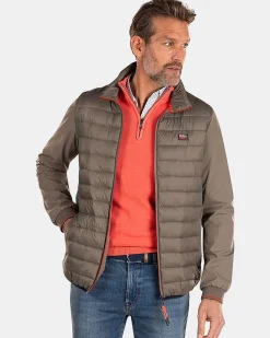 NZA New Zealand Auckland Jassen|Gewatteerde Jas Met Softshell-Misty Army