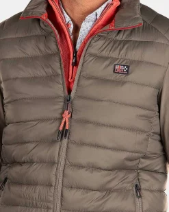 NZA New Zealand Auckland Jassen|Gewatteerde Jas Met Softshell-Misty Army