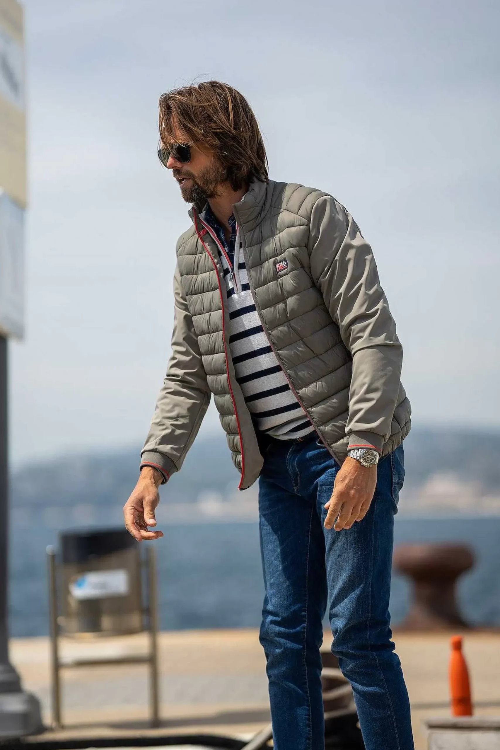 NZA New Zealand Auckland Jassen|Gewatteerde Jas Met Softshell-Misty Army