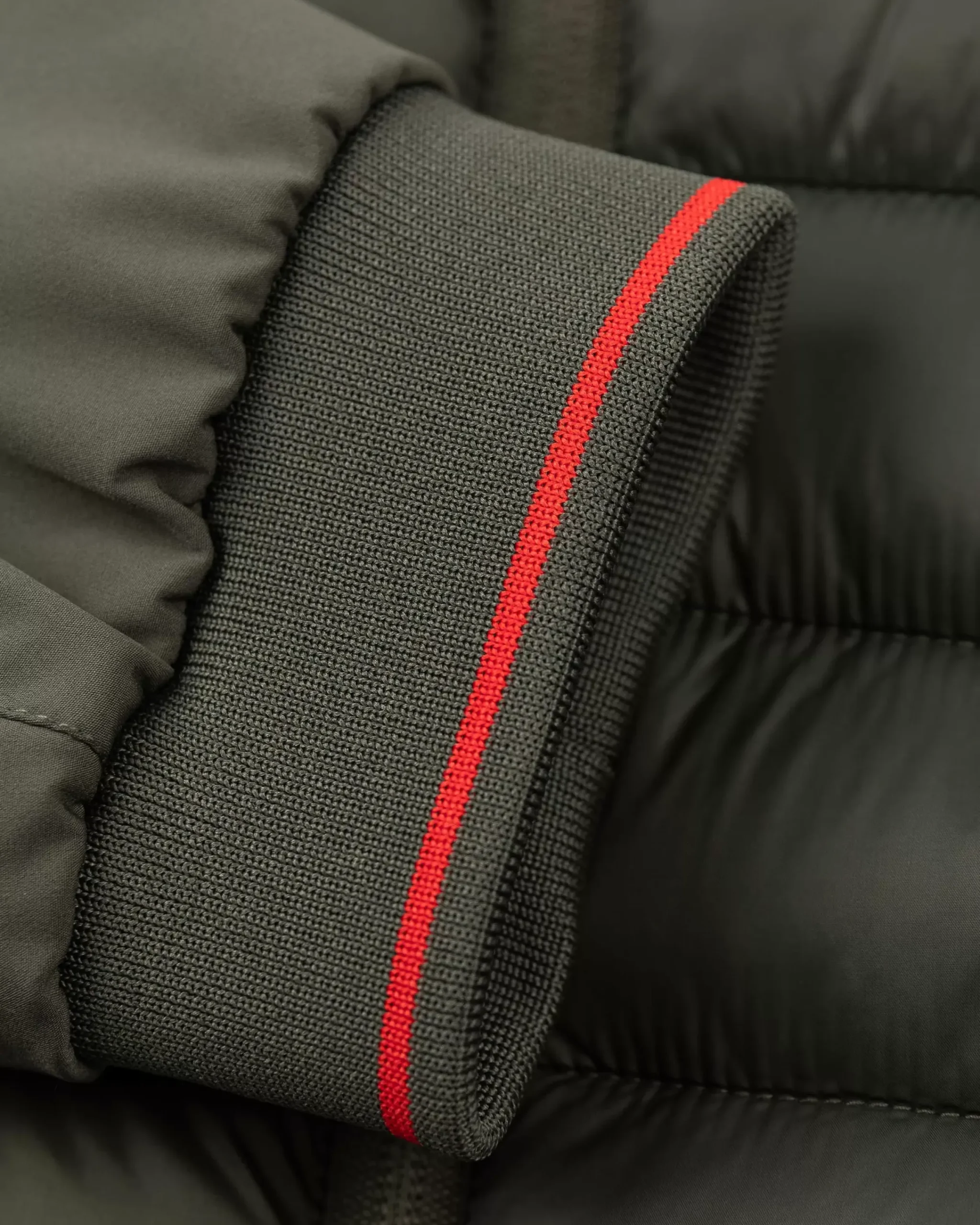 NZA New Zealand Auckland Jassen|Gewatteerde Jas Met Softshell-Jacket Army