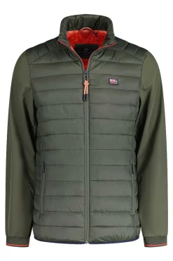 NZA New Zealand Auckland Jassen|Gewatteerde Jas Met Softshell-Jacket Army