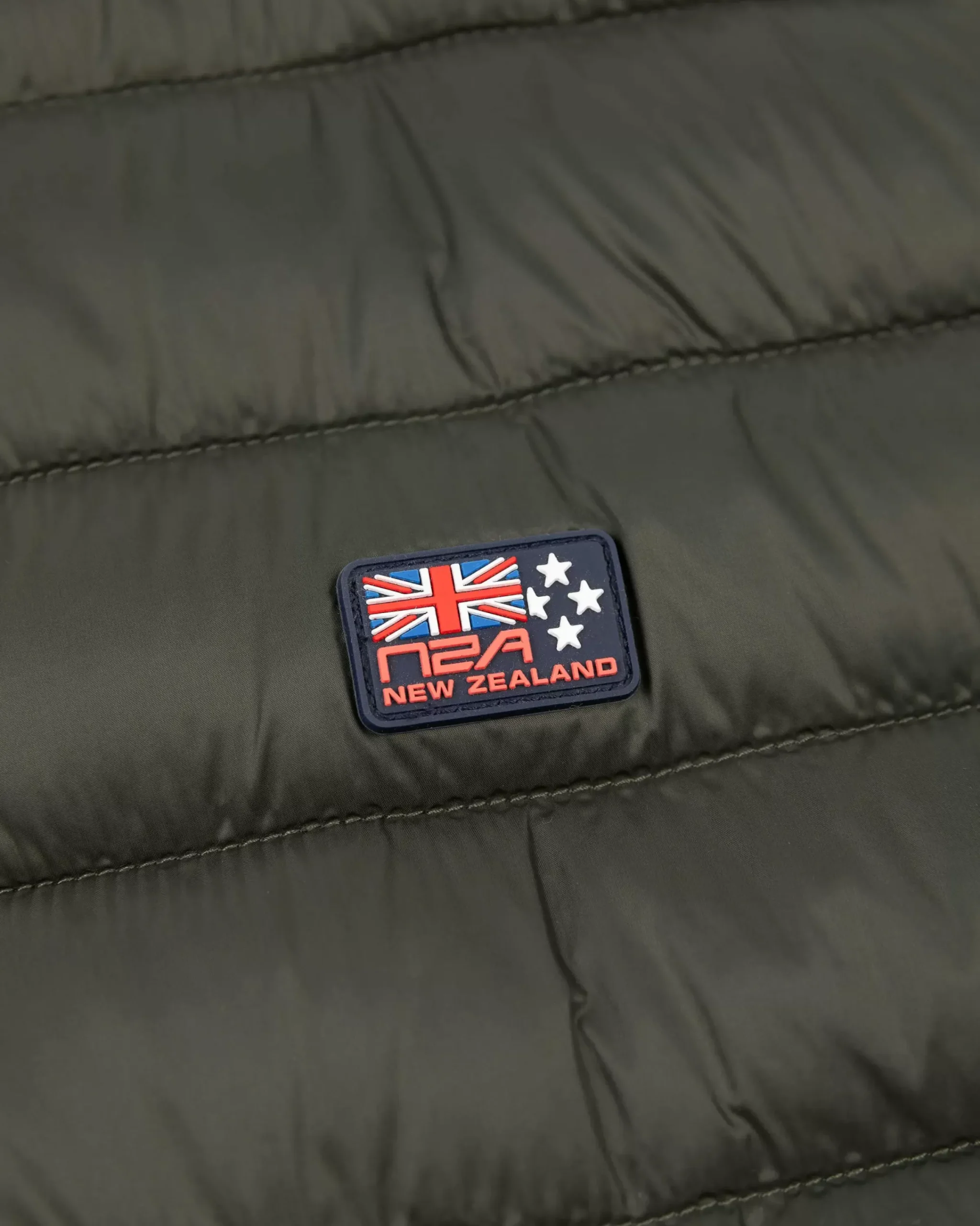 NZA New Zealand Auckland Jassen|Gewatteerde Jas Met Softshell-Jacket Army
