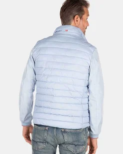 NZA New Zealand Auckland Jassen|Gewatteerde Jas Met Softshell-Universal Blue