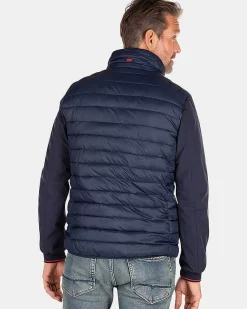 NZA New Zealand Auckland Jassen|Gewatteerde Jas Met Softshell-Traditional Navy
