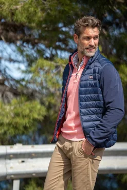 NZA New Zealand Auckland Jassen|Gewatteerde Jas Met Softshell-Traditional Navy