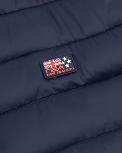 NZA New Zealand Auckland Jassen|Gewatteerde Jas Met Softshell-Traditional Navy