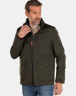 NZA New Zealand Auckland Jassen|Groene Outdoor Jas-Jacket Army